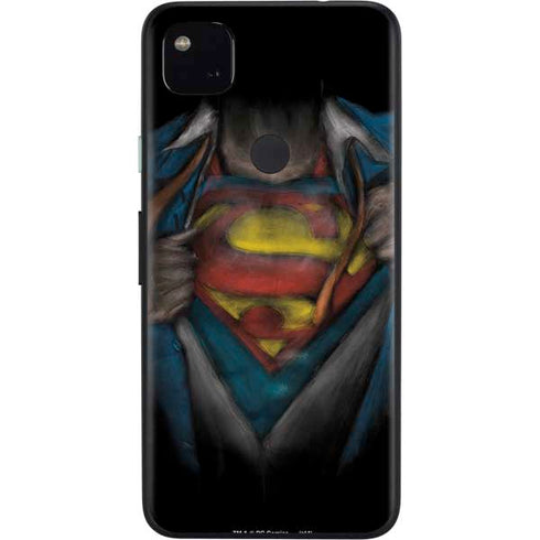 DC Comics Superman Pastel Art Google Pixel 4a Skin